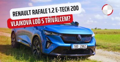 b624ae39e3322ef03e88ea1cdb6a6095 Videotest, recenzia, test: Renault Rafale 1.2 E-Tech 200: Vlajková loď s tříválcem?