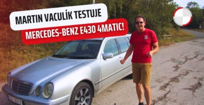 9098c2ac0759e773e4b6be0f31ebe115 Videotest, recenzia, test: Martin Vaculík a legendární masařka | Mercedes-Benz E430 4Matic | Vyměň káru za elektromobil