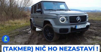 9e2ec7d00ab6cc2d4214ff804ca3d3ed Videotest, recenzia, test: Elektrický Mercedes Benz triedy G. (Takmer) nič ho nezastaví!